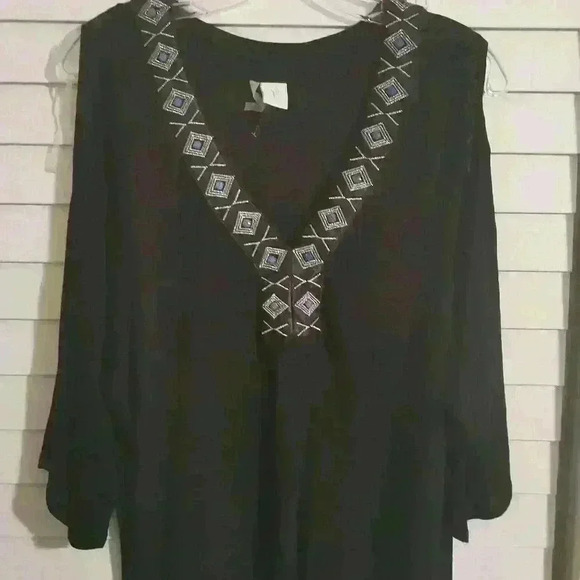 NEW Derictions Dress Size: M Solid Black - Picture 3 of 3